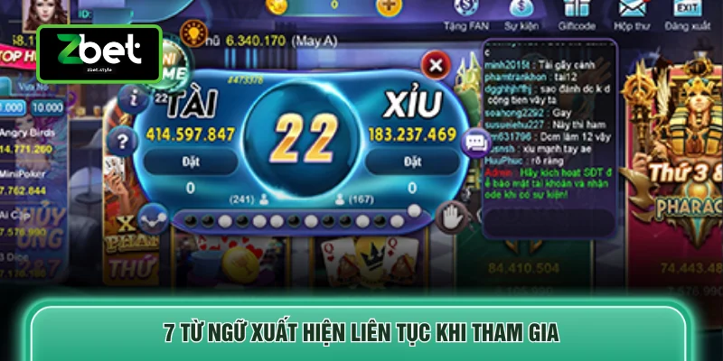 7 từ ngữ xuất hiện liên tục khi tham gia