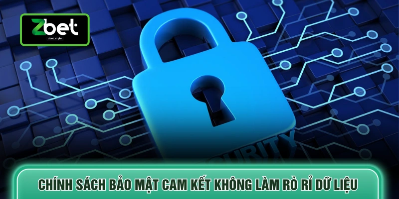 Chính sách bảo mật cam kết không làm rò rỉ dữ liệu