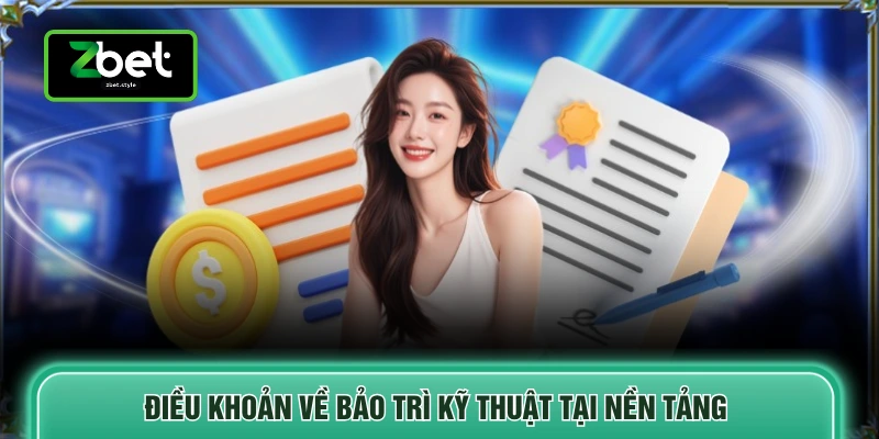 Điều khoản về bảo trì kỹ thuật tại nền tảng