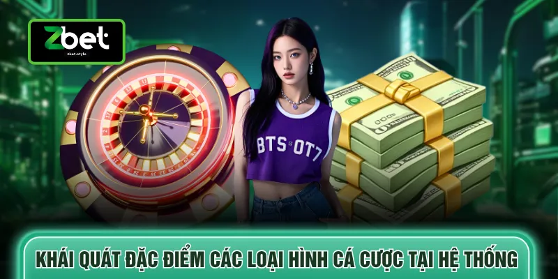 Khái quát đặc điểm các loại hình cá cược tại hệ thống