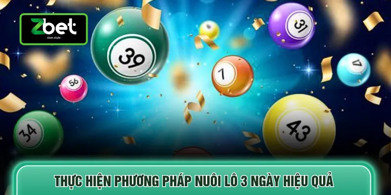Thực hiện phương pháp nuôi lô 3 ngày hiệu quả